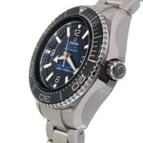 Omega Seamaster Planet Ocean 6000M Co Axial Master Chronometer Blue Dial Silver Steel Strap Watch for Men - 21530462103001 Authentic Buy Shop Now