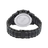 Hugo Boss Chronograph Black Dial Black Steel Strap Watch for Men - 1513180 Authentic Buy Shop Now