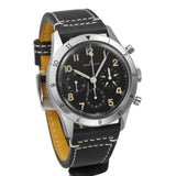 Breitling Avi Ref. 765 1953 Re-Edition Black Dial Black Leather Strap Watch for Men - AB0920131B1X1 Authentic Buy Shop Now