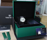 Tag Heuer Carrera Automatic Silver Dial Silver Steel Strap Watch for Men - WBN2015.EB0283 Authentic Buy Shop Now