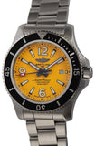 Breitling Superocean II Automatic 44mm Yellow Dial Silver Steel Strap Watch for Men - A17367021I1A1 Authentic Buy Shop Now