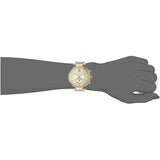 Michael Kors Sawyer White Dial Gold Steel Strap Watch for Women - MK6362 Authentic Buy Shop Now