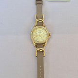 Fossil Riley White Dial Beige Leather Strap Watch for Women - ES3465 Authentic Buy Shop Now