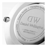 Daniel Wellington Classic Cornwall White Dial Black Nylon Strap Watch For Men - DW00100260 Authentic Buy Shop Now