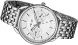 Fossil Tailor Silver Dial Silver Steel Strap Watch for Women - ES3712 Authentic Buy Shop Now