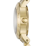 Marc Jacobs Amy Black Dial Gold Steel Strap Watch for Women - MBM3336 Authentic Buy Shop Now