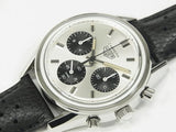 Tag Heuer Carrera Chronograph 60th Anniversary Silver Dial Black Leather Strap Watch for Men - CBK221H.FC8317 Authentic Buy Shop Now
