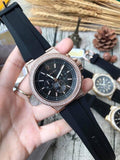 Michael Kors Dylan Chronograph Black Dial Black Rubber Strap Watch For Women - MK8556 Authentic Buy Shop Now