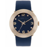 Marc Jacobs Blade Blue Dial Blue Leather Strap Watch for Women - MBM1224 Authentic Buy Shop Now