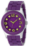 Marc Jacobs Pelly Purple Dial Purple Silicone Strap Watch for Women - MBM2505 Authentic Buy Shop Now