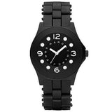 Marc Jacobs Pelly Black Dial Black Silicone Strap Watch for Women - MBM2528 Authentic Buy Shop Now