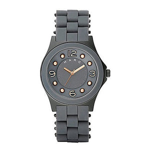 Marc Jacobs Pelly Grey Dial Grey Silicone Strap Watch for Women - MBM2537 Authentic Buy Shop Now