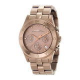 Marc Jacobs Blade Chronograph Brown Dial Brown Steel Strap Watch for Women - MBM3121 Authentic Buy Shop Now