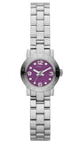 Marc Jacobs Amy Purple Dial Silver Steel Strap Watch for Women - MBM3228 Authentic Buy Shop Now