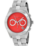 Marc Jacobs Blade Orange Dial Silver Steel Strap Watch for Women - MBM3306 Authentic Buy Shop Now