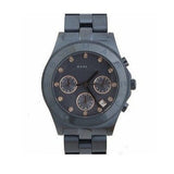 Marc Jacobs Blade Chronograph Blue Dial Blue Steel Strap Watch for Women - MBM8581 Authentic Buy Shop Now