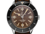 Breitling Superocean Heritage '57 Outerknown Brown Dial Brown NATO Strap Watch for Men - A103703A1Q1W1 Authentic Buy Shop Now