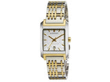 Burberry Nova Checked White Dial Two Tone Stainless Steel Strap Watch for Women - BU1573 Authentic Buy Shop Now