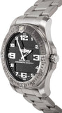 Breitling Aerospace Evo Black Dial Silver Steel Strap Watch for Men - E79363101B1E1 Authentic Buy Shop Now