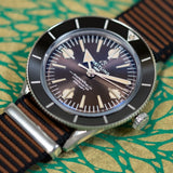 Breitling Superocean Heritage '57 Outerknown Brown Dial Brown NATO Strap Watch for Men - A103703A1Q1W1 Authentic Buy Shop Now