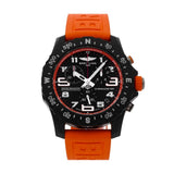 Breitling Endurance Pro Black Dial Orange Rubber Strap Watch for Men - X82310A51B1S1 Authentic Buy Shop Now