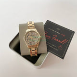 Fossil Rye Automatic Skeleton Gold Dial Gold Steel Strap Watch for Women - BQ3755 Authentic Buy Shop Now