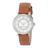 Marc Jacobs Roxy Silver Dial Brown Leather Strap Watch for Women - MJ1572 Authentic Buy Shop Now