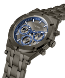 Guess Continental Grey Dial Grey Steel Strap Watch for Men - GW0260G3 Authentic Buy Shop Now