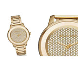 Michael Kors Kinley Gold Dial Gold Steel Strap Watch for Women - MK6209 Authentic Buy Shop Now
