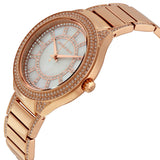 Michael Kors Kerry Mother of Pearl Dial Rose Gold Steel Strap Watch for Women - MK3313 Authentic Buy Shop Now