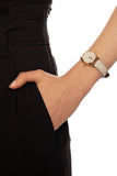 Gucci G Timeless Quartz White Dial White Leather Strap Watch For Women - YA126580A Authentic Buy Shop Now