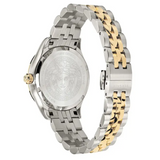 Versace Hellenyium Quartz Green Dial Two Tone Steel Strap Watch For Men - VEVI00620 Authentic Buy Shop Now