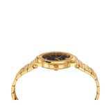 Versace Greca Black Dial Gold Steel Strap Watch for Women - VEVH00820 Authentic Buy Shop Now