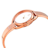 Calvin Klein Impetuos Silver Dial Rose Gold Steel Strap Watch for Women - K4F2N616 Authentic Buy Shop Now
