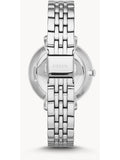 Fossil Jacqueline White Dial Silver Steel Strap Watch for Women - ES3631 Authentic Buy Shop Now