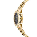 Versace Greca Action Chronograph Black Dial Gold Steel Strap Watch For Men - VE3J00622 Authentic Buy Shop Now