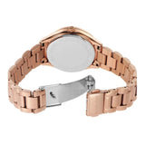 Michael Kors Lauryn Three-Hand Crystals Rose Gold Dial Rose Gold Steel Strap Watch for Women - MK4736 Authentic Buy Shop Now