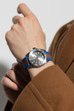 Gucci Dive Automatic Grey Dial Two Tone Rubber Strap Watch for Men - YA136352 Authentic Buy Shop Now