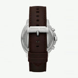Michael Kors Sullivan Quartz Blue Dial Brown Leather Strap Watch For Men - MK8996 Authentic Buy Shop Now