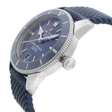 Breitling Superocean Heritage B20 Automatic 42 Blue Dial Blue Mesh Bracelet Watch for Men - AB2010161C1S1 Authentic Buy Shop Now