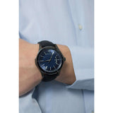 Maserati Circuito Blue Dial Black Leather Strap Watch For Men - R8851127002 Authentic Buy Shop Now