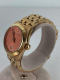 Marc Jacobs Peeker Pink Dial Rose Gold Stainless Steel Strap Watch for Women - MBM3377 Authentic Buy Shop Now