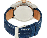 Guess Jet Setter Analog Blue Dial Blue Denim Strap Watch For Women - W0289L1 Authentic Buy Shop Now