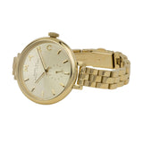 Marc Jacobs Sally Champagne Gold Dial Gold Steel Strap Watch for Women - MBM3363 Authentic Buy Shop Now