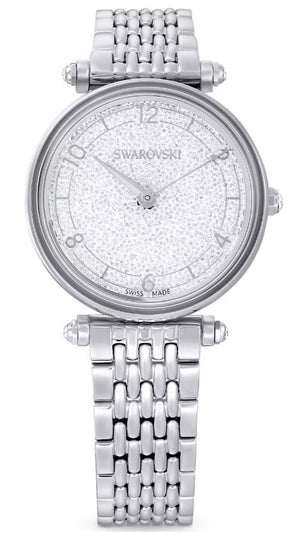 Swarovski Crystalline Wonder Silver Dial Silver Steel Strap Watch for Women - 5656929 Authentic Buy Shop Now