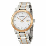 Burberry The City Silver Dial Two Tone Steel Strap Watch for Women - BU9214 Authentic Buy Shop Now