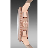 Burberry Chronograph Rose Gold Dial Beige Leather Strap Watch for Women - BU9704 Authentic Buy Shop Now