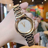 Michael Kors Kinley Gold Dial Gold Steel Strap Watch for Women - MK6209 Authentic Buy Shop Now