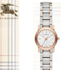 Burberry The City Silver Dial Two Tone Steel Strap Watch for Women - BU9205 Authentic Buy Shop Now