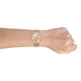 Michael Kors Camille Multifunctional Crystals Rose Gold Dial Rose Gold Steel Strap Watch for Women - MK6961 Authentic Buy Shop Now